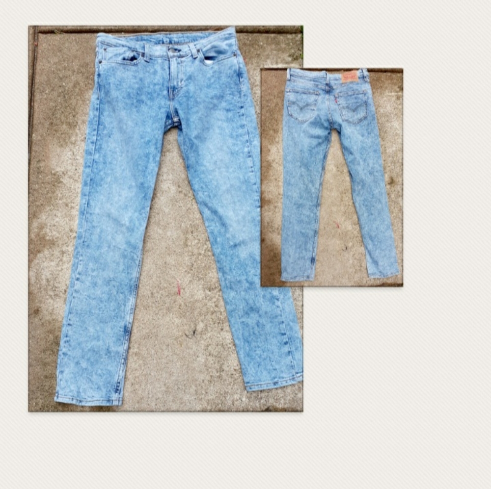 Rare Levi's 511 Stonewashed Jean's 31x32